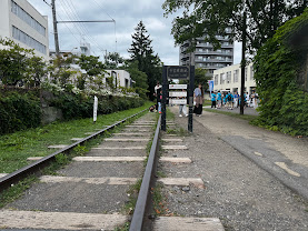 2026年7月25日に撮影した小樽市の旧手宮線跡地